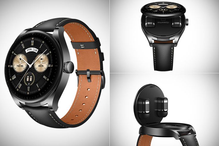 PowerBand GT5 - 2 in 1 Smartwatch + Earbuds